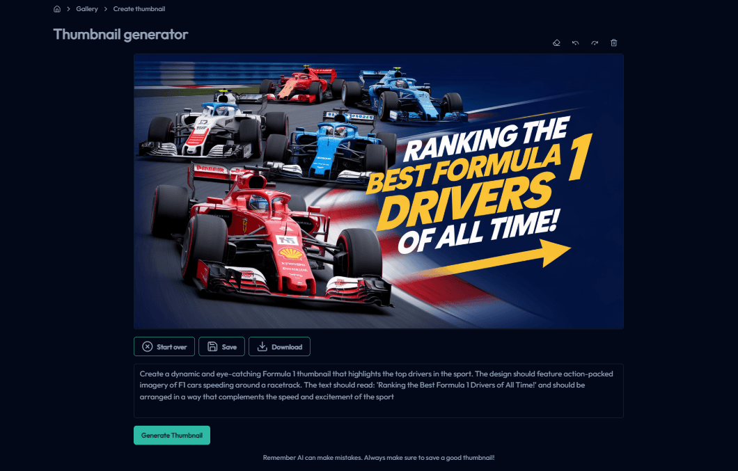 Thumbnail generator illustration